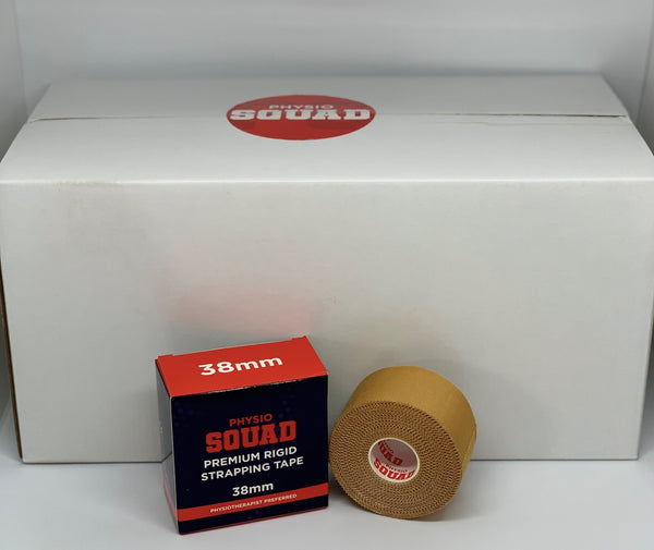 PHYSIO SQUAD - PREMIUM RIGID STRAPPING TAPE - 38mm