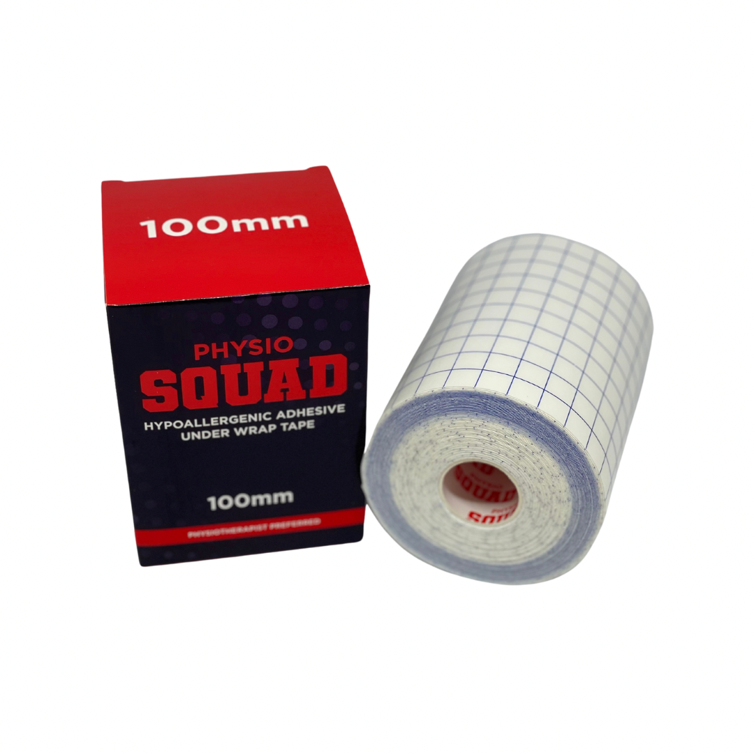 PHYSIO SQUAD HYPOALLERGENIC ADHESIVE UNDER WRAP TAPE 100mm